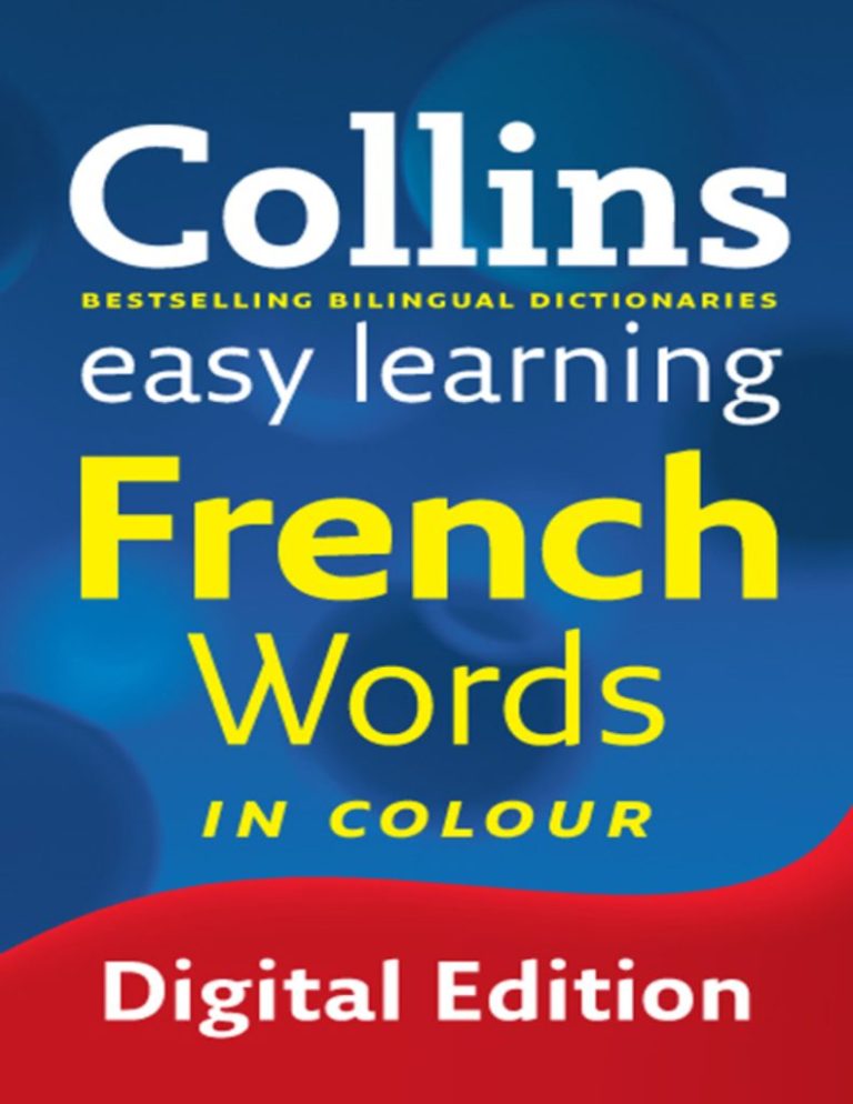 Collins Easy Learning French Words Book
