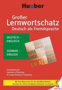 Großer Lernwortschatz Deutsch Als Fremdsprache Deutsch Englisch